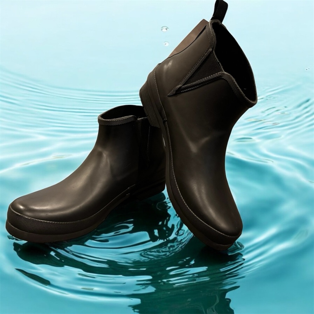 NEW Chooka Women’s Ankle Rain Boot black size 10